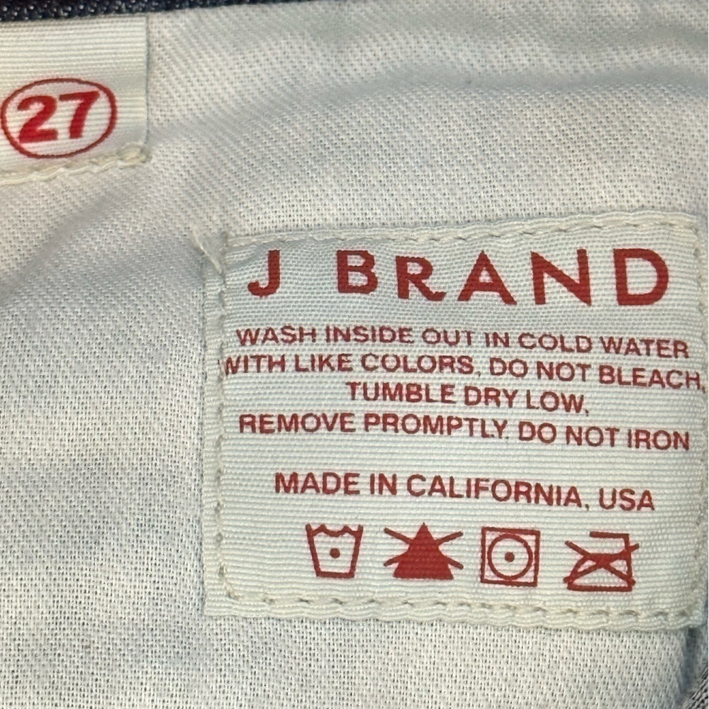 J Brand Seven-Eighths Jean Style 926C032 in Eclipse Straight Leg Size 27 - Picture 6 of 8